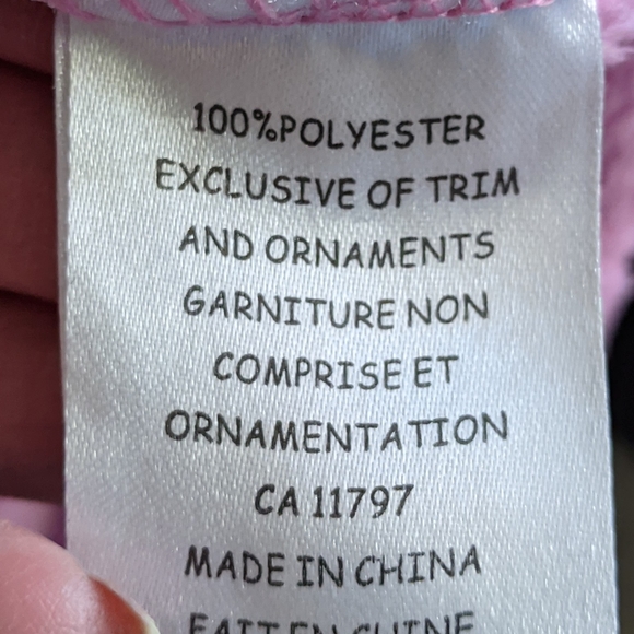 Girls fluffy robe - Picture 4 of 4